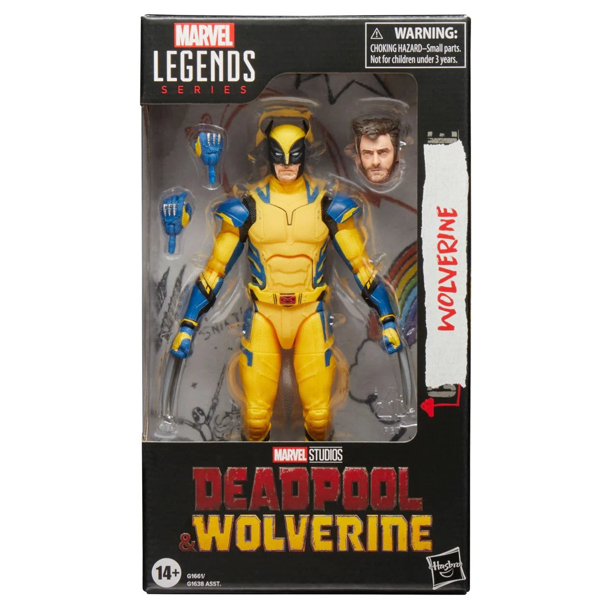 Marvel Legends Deadpool & Wolverine 6" Action Figure - Hugh Jackman Collectible