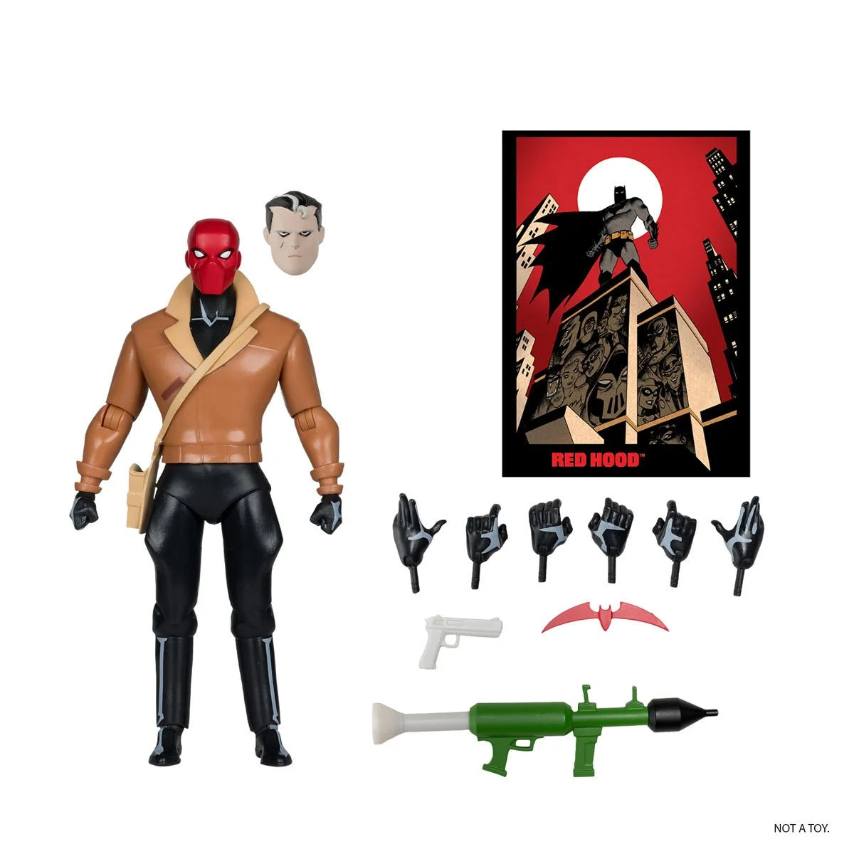 DC Page Punchers Wave 7 Red Hood 6" Figure w/ Comic β McFarlane Toys Batman