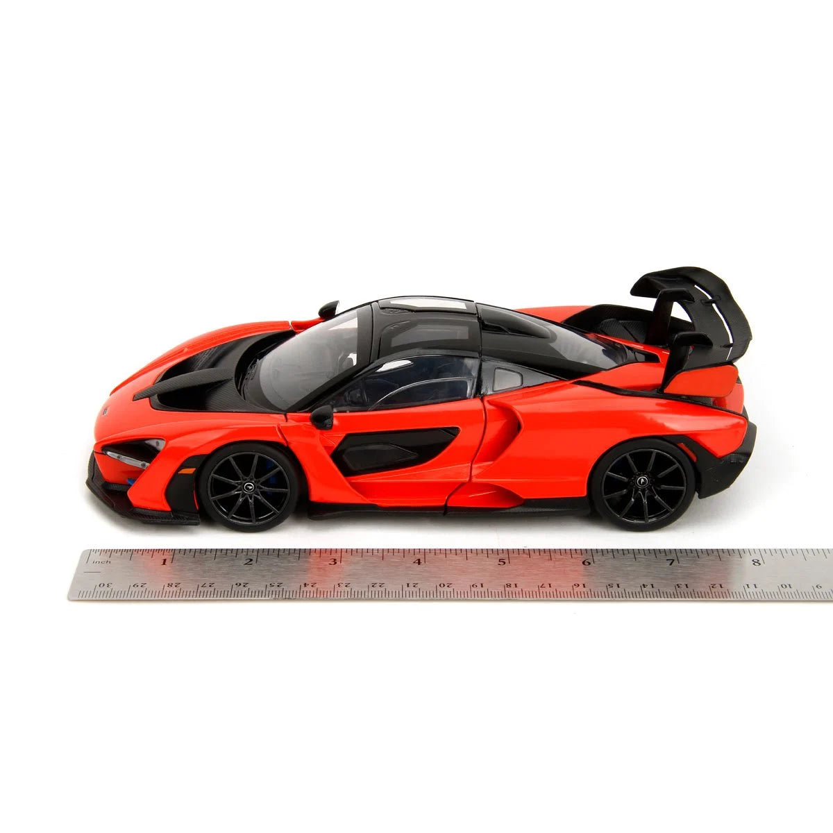 Fast and Furious Fast X McLaren Senna Orange and Black 1:24 Scale Die-Cast Metal Vehicle