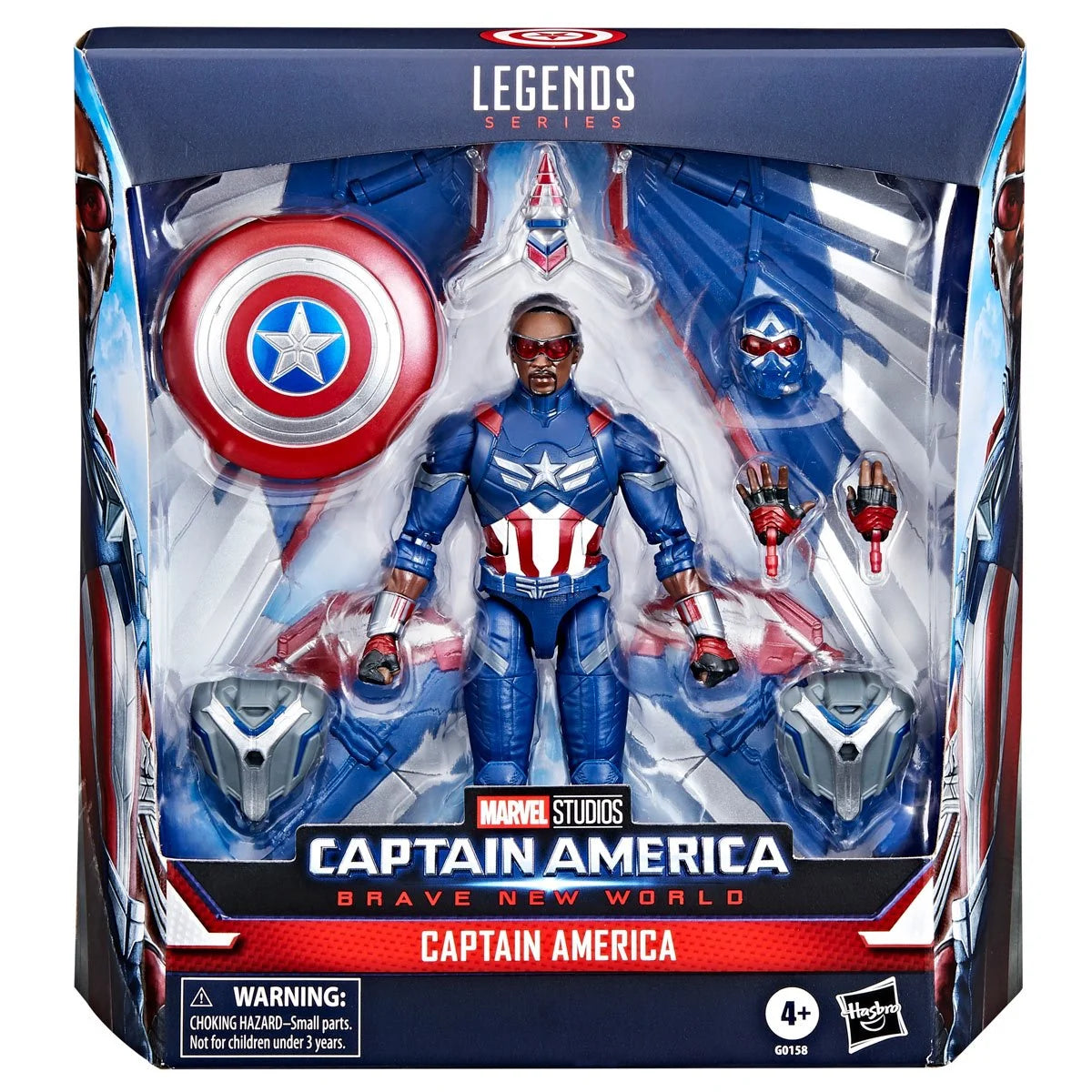 Captain America Brave New World 6" Marvel Legends Action Figure w/ Shield Hasbro