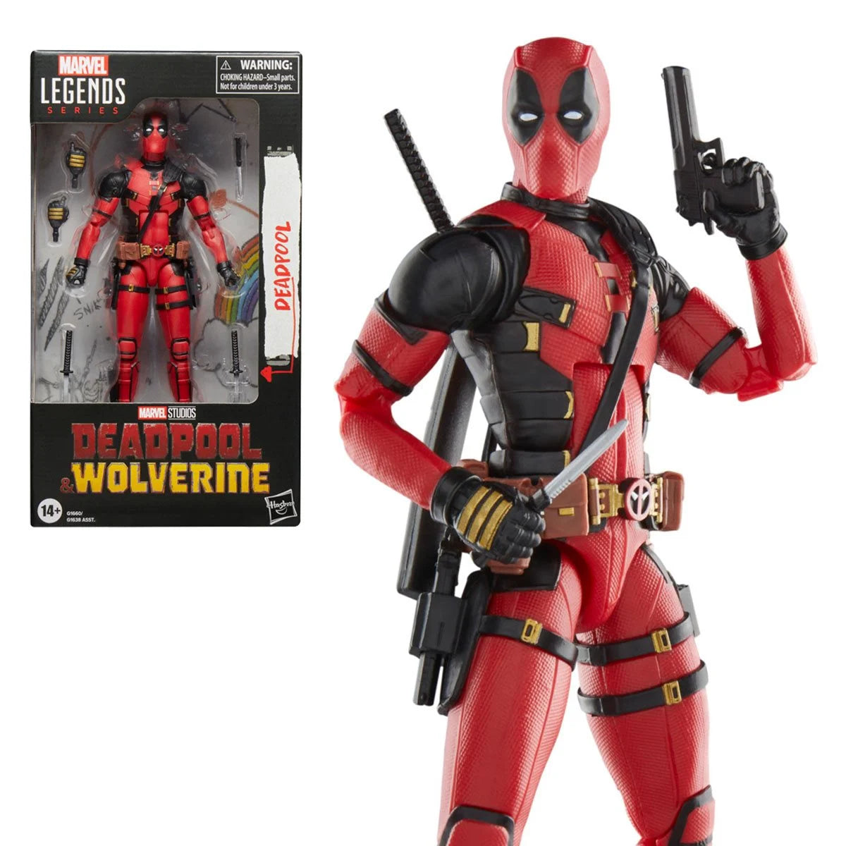 Marvel Legends Deadpool & Wolverine 6" Action Figure - Ryan Reynolds Collectible