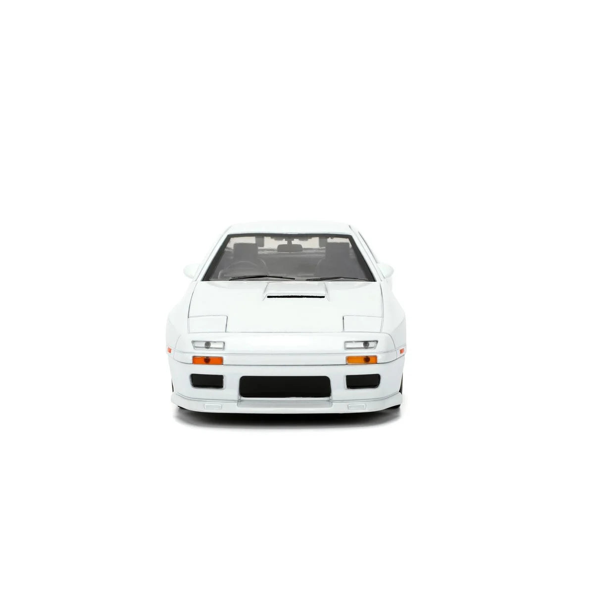JDM Tuners 1985 Mazda RX-7 FC Volk Racing White 1:24 Scale Die-Cast Metal Vehicle