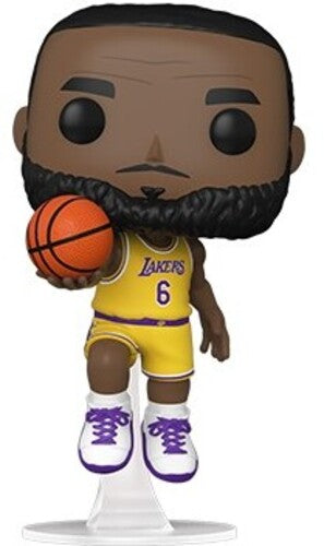 Funko Pop! NBA Lakers LeBron James #6 Vinyl Figure ā Official Collectible