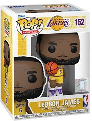 Funko Pop! NBA Lakers LeBron James #6 Vinyl Figure ā Official Collectible