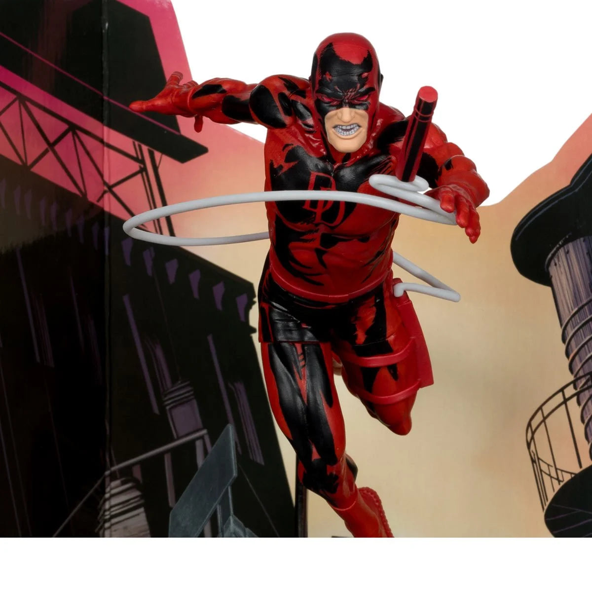 Marvel Daredevil #600 1:10 Scale Figure w/ Scene β McFarlane Toys