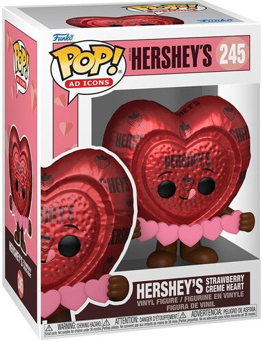 Funko Pop! Ad Icons Hershey’s Strawberries n' Creme Heart Vinyl Figure