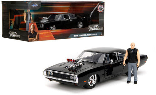 Jada Toys 1:24 Fast & Furious Dodge Charger with Dom Figure β Die-Cast Model