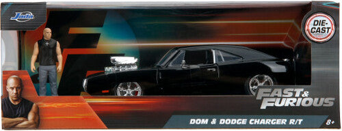 Jada Toys 1:24 Fast & Furious Dodge Charger with Dom Figure β Die-Cast Model