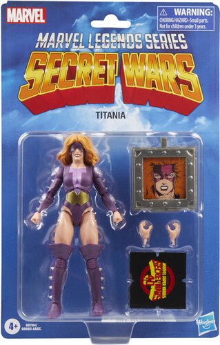 Hasbro Marvel Legends Secret Wars Titania 6-Inch Action Figure – Retro Packaging