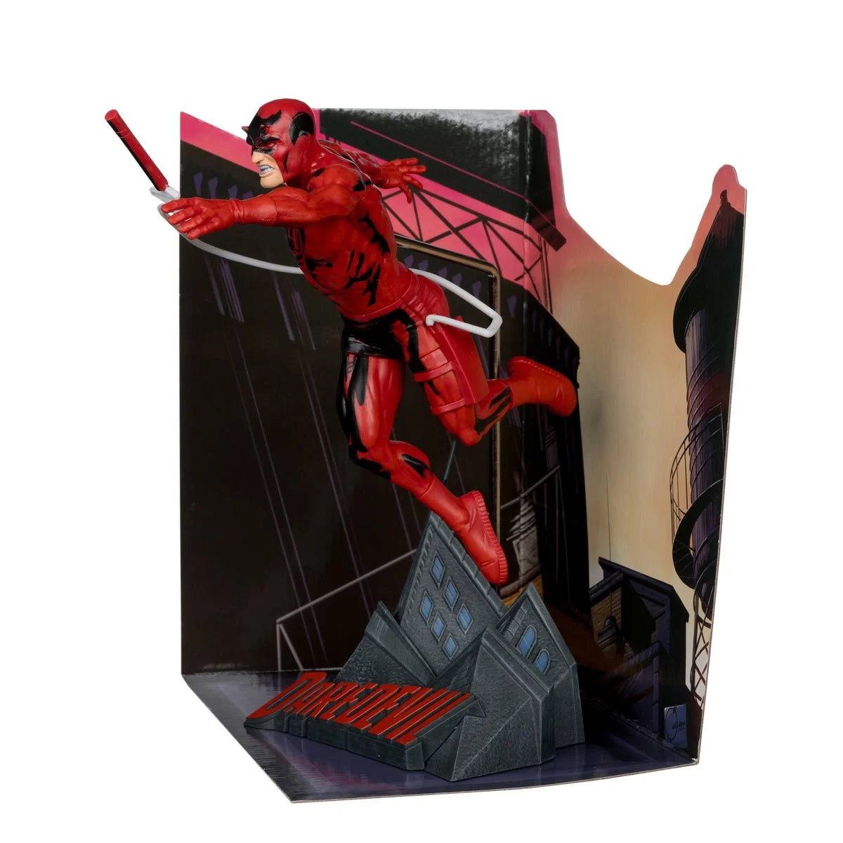 Marvel Daredevil #600 1:10 Scale Figure w/ Scene β McFarlane Toys