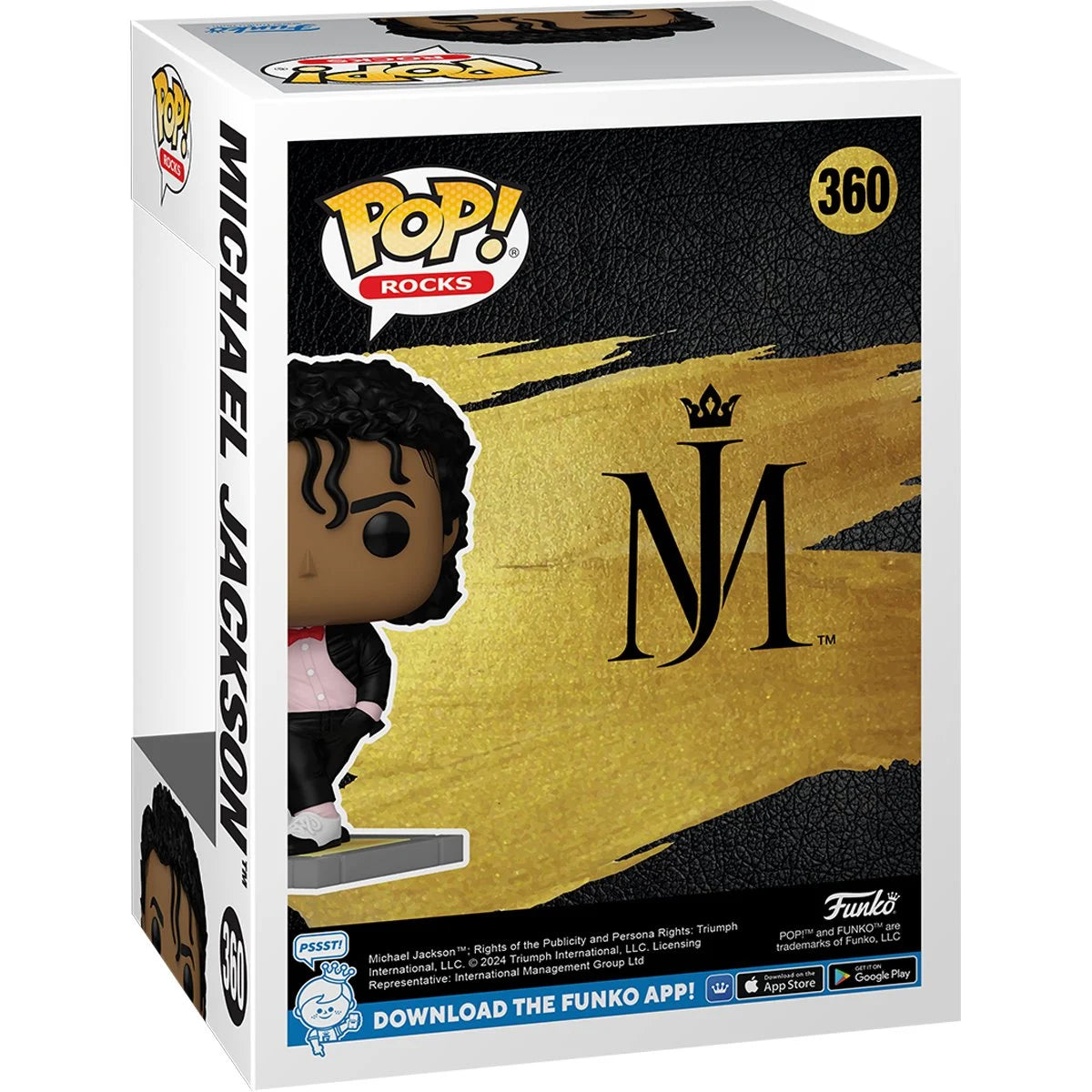 Michael Jackson Billie Jean Funko Pop! Vinyl Figure #360 β Music Legends