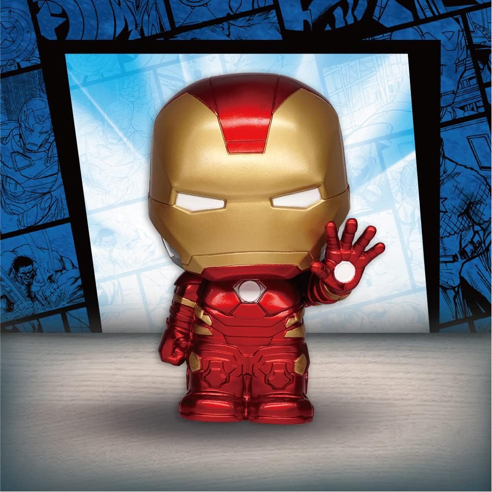 Iron Man Figural Bank - Marvel Avengers Vinyl Coin Bank - Monogram