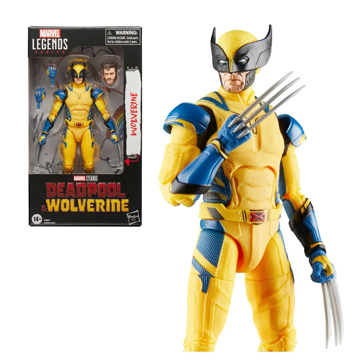 Marvel Legends Deadpool & Wolverine 6" Action Figure - Hugh Jackman Collectible