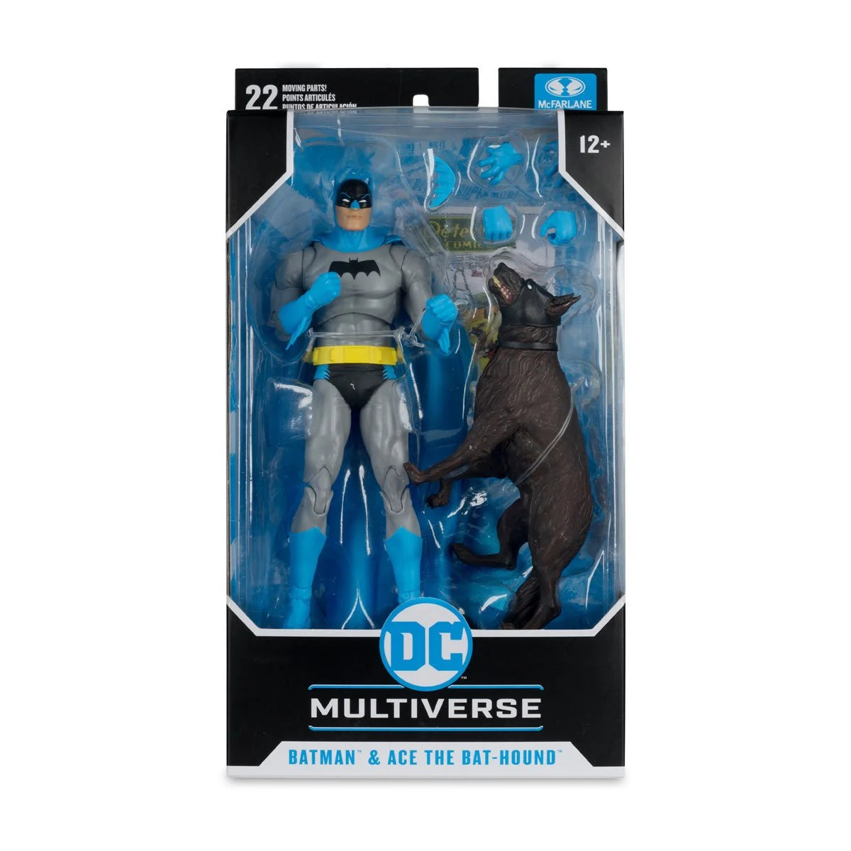 McFarlane DC Multiverse Batman & Ace The Bat-Hound 7" Figure β Collectible Set