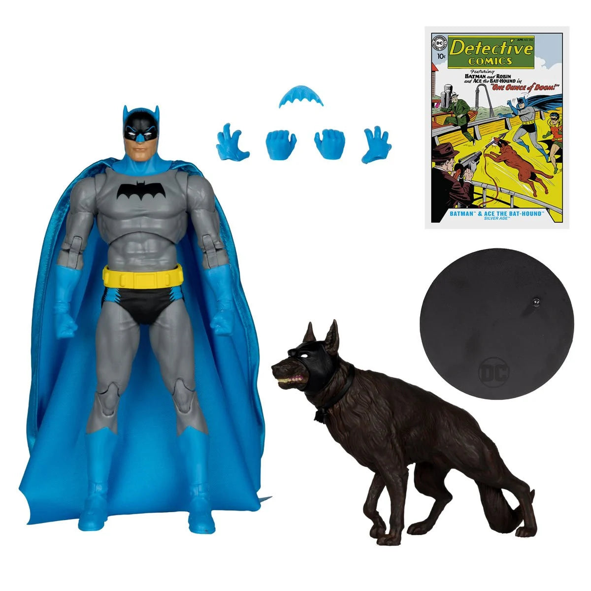 McFarlane DC Multiverse Batman & Ace The Bat-Hound 7" Figure β Collectible Set