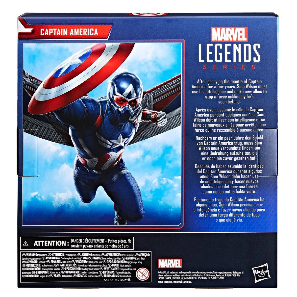 Captain America Brave New World 6" Marvel Legends Action Figure w/ Shield Hasbro