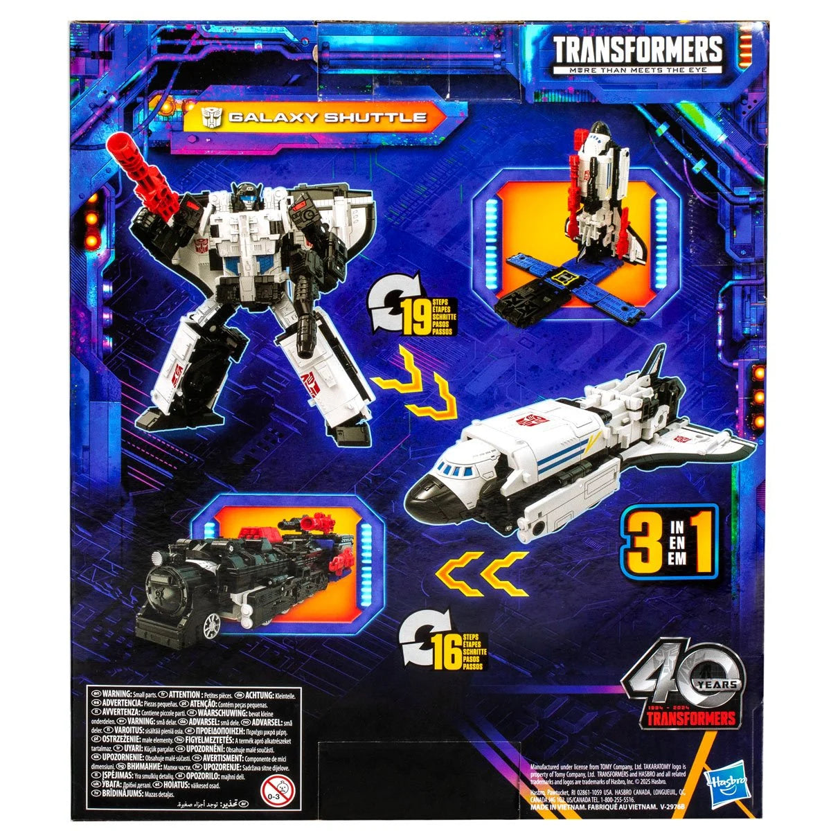 Transformers Legacy United Galaxy Shuttle Leader Class Figure–Hasbro Collectible