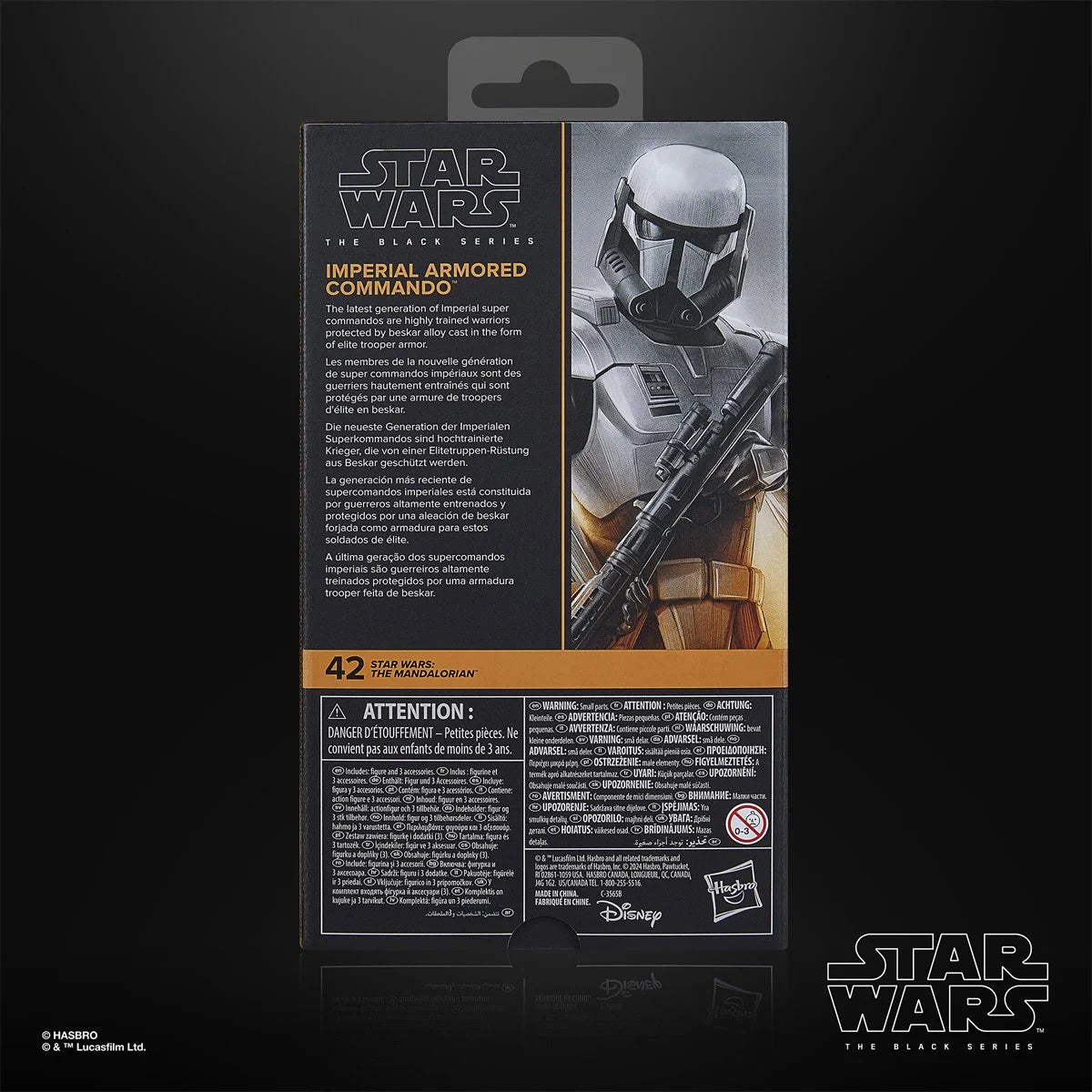 Star Wars Black Series Imperial Armored Commando 6" Figure – Hasbro Collectible