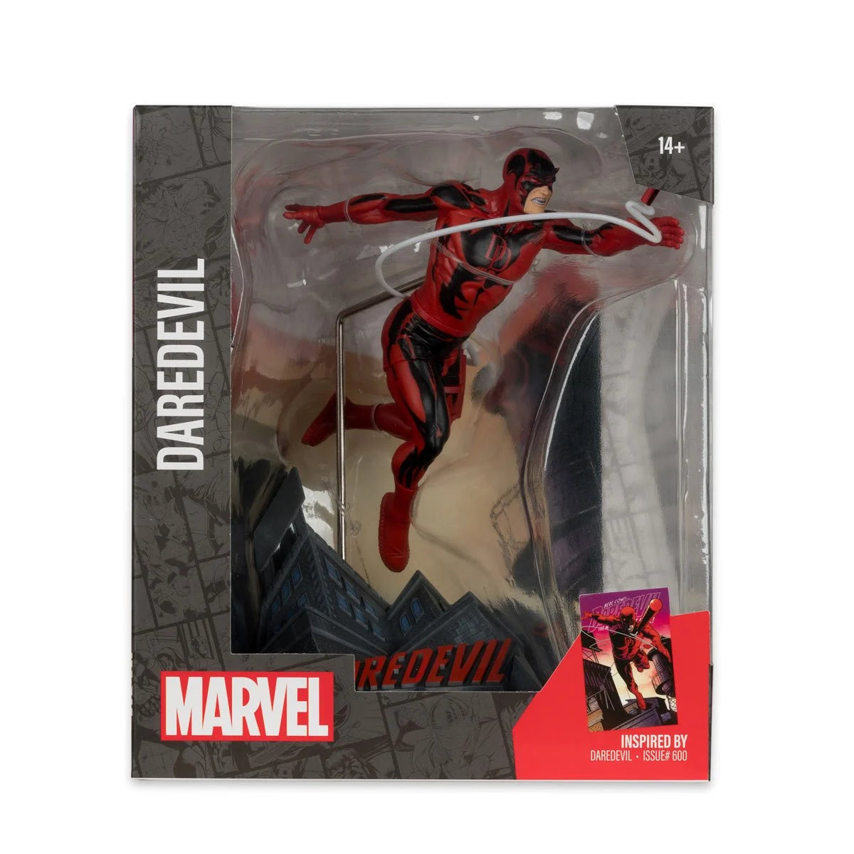 Marvel Daredevil #600 1:10 Scale Figure w/ Scene β McFarlane Toys