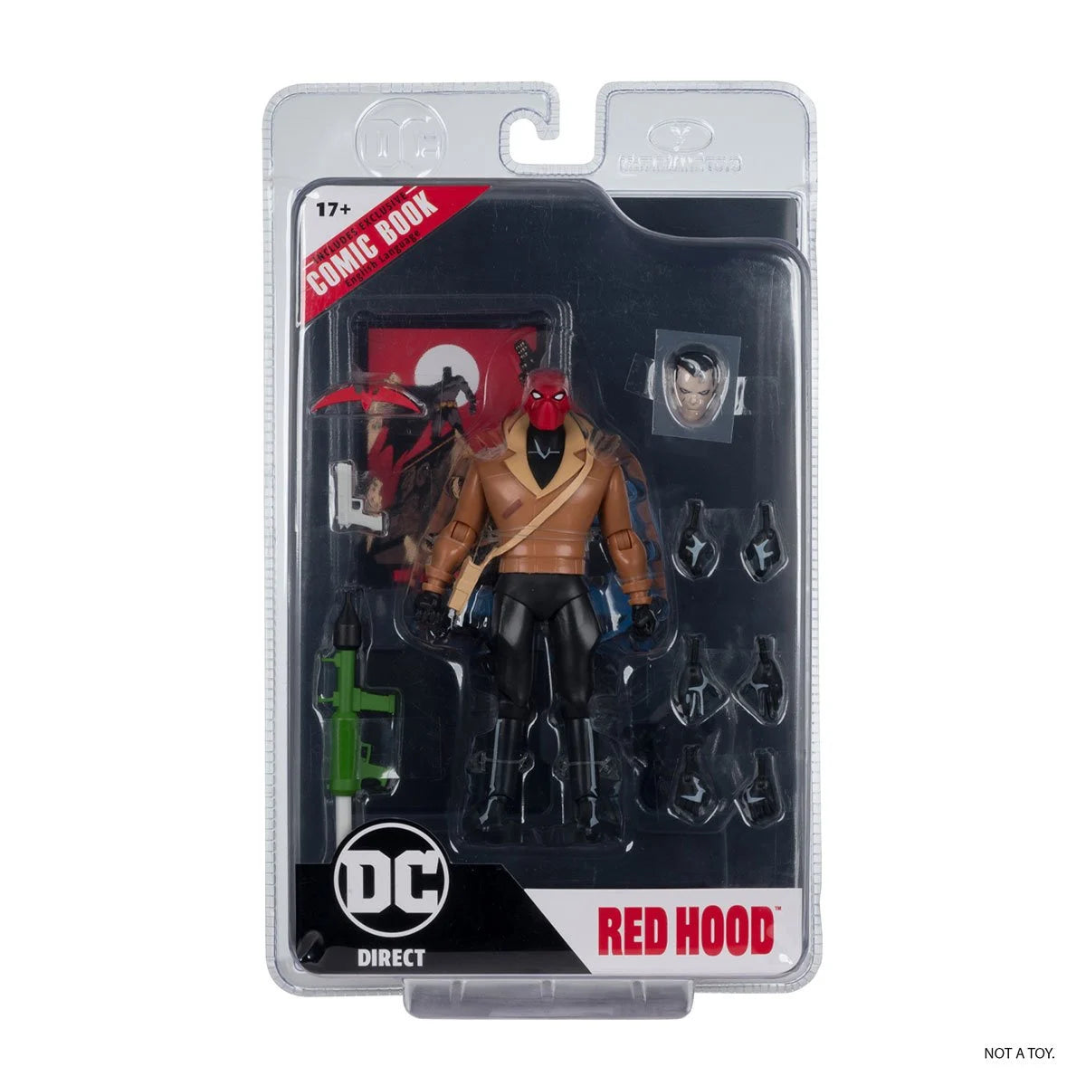 DC Page Punchers Wave 7 Red Hood 6" Figure w/ Comic β McFarlane Toys Batman