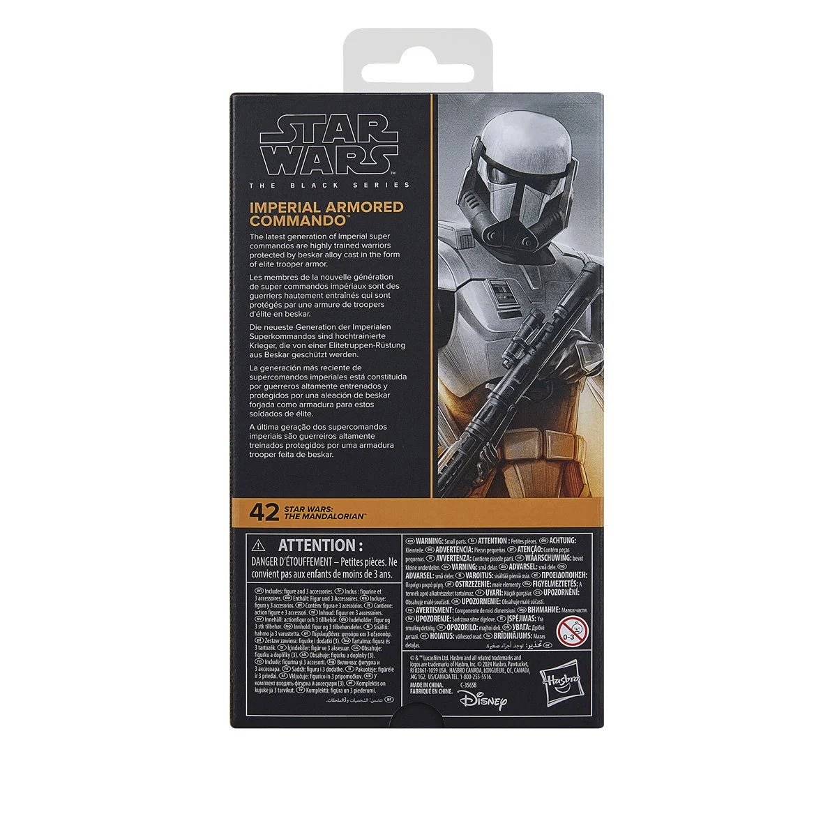 Star Wars Black Series Imperial Armored Commando 6" Figure – Hasbro Collectible