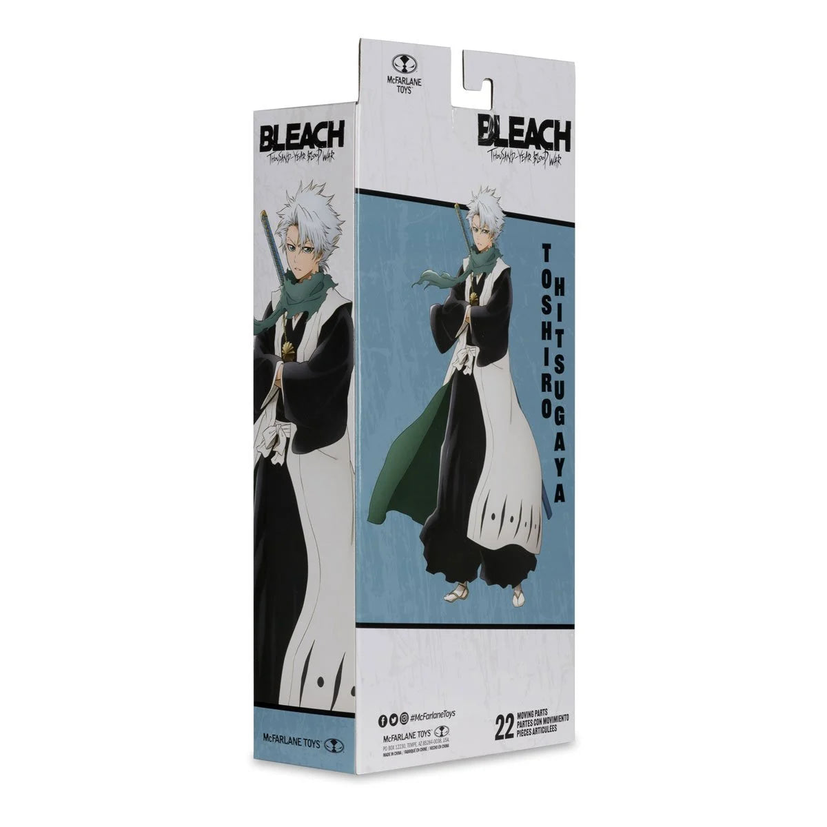 Bleach TYBW Toshiro Hitsugaya 7" Action Figure–McFarlane Toys Anime Collectible