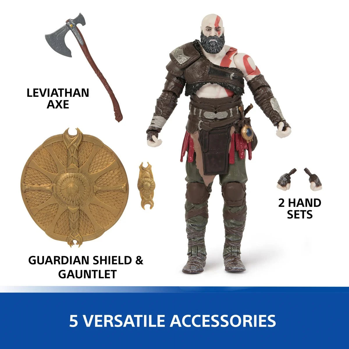 God of War Kratos Shapes Collection 6" Action Figure – Spin Master Collectible
