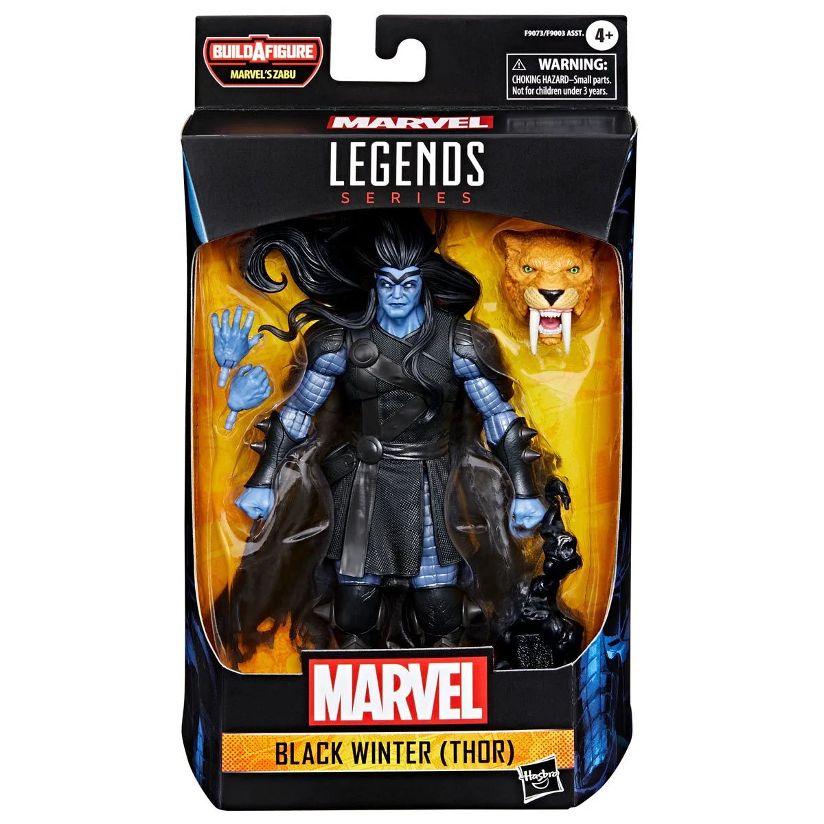 Marvel Legends Zabu Series Black Winter Thor 6" Action Figure - Hasbro